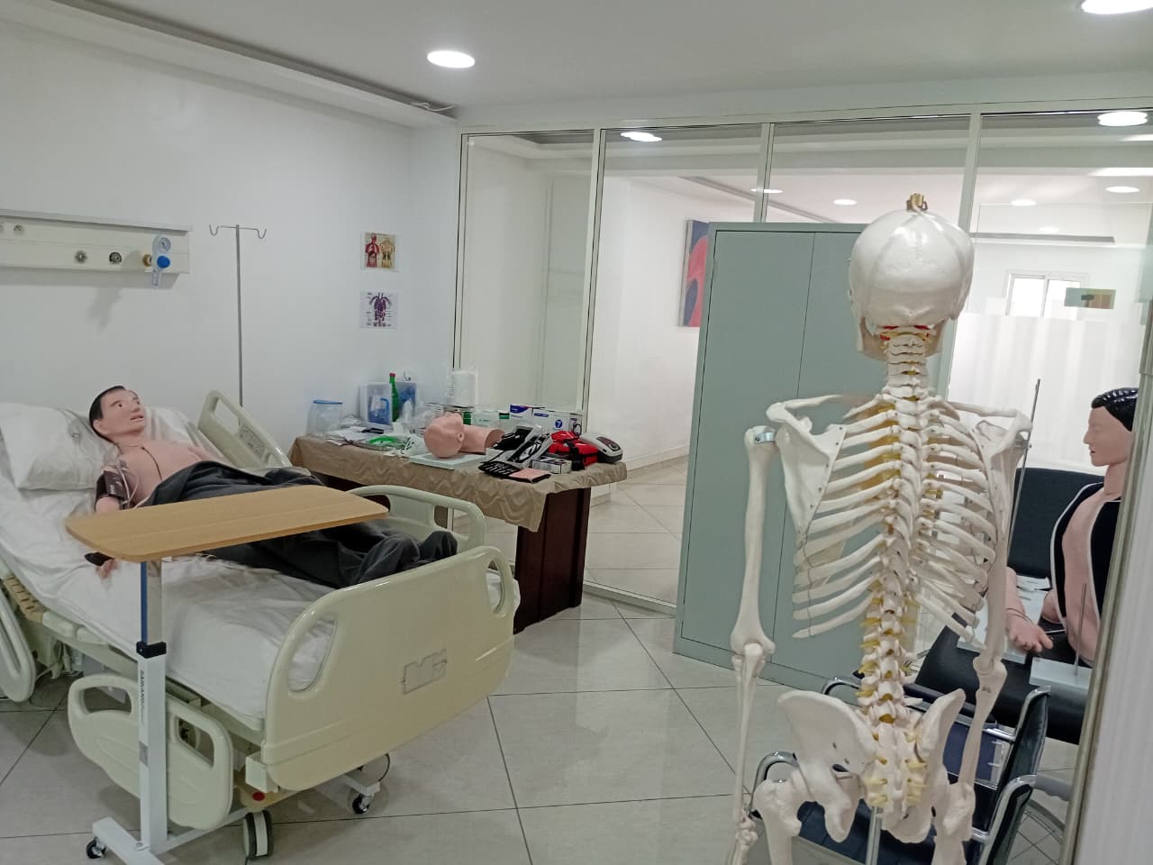 Travaux pratiques des étudiants de l'IAF